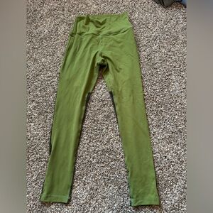 Small Mesh Legging Green